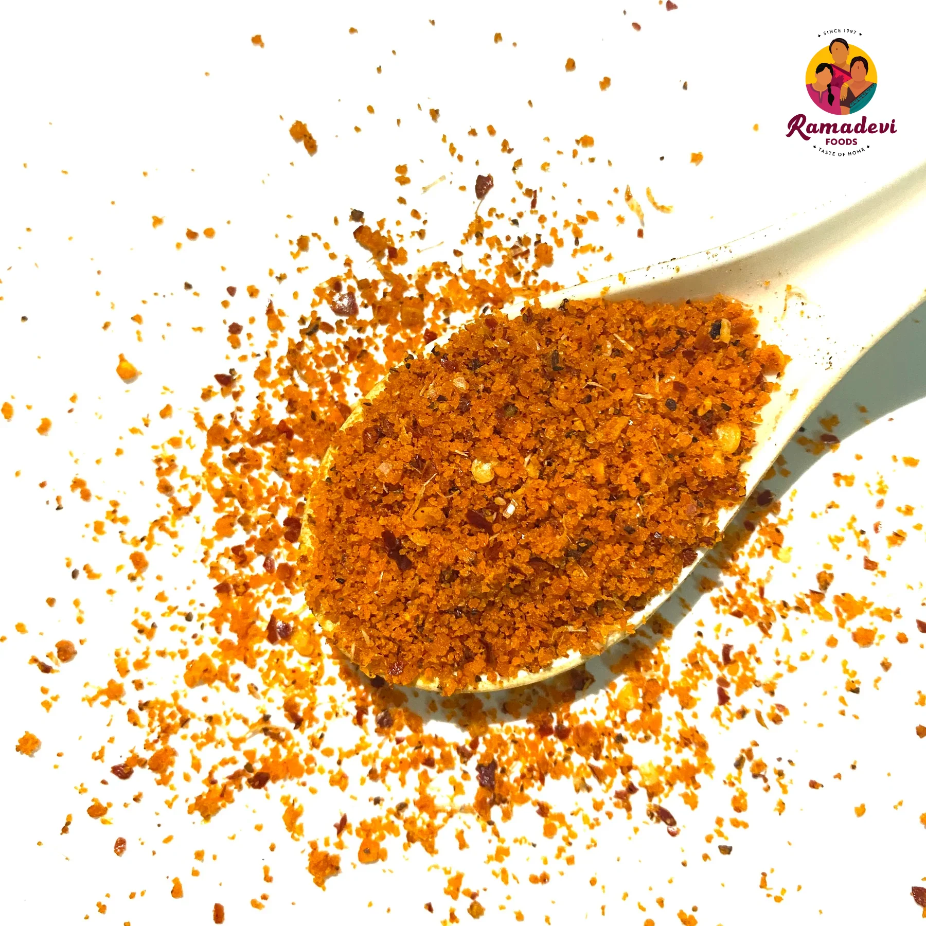Coconut & garlic spicy powder (Kobbera karam) - Image 3